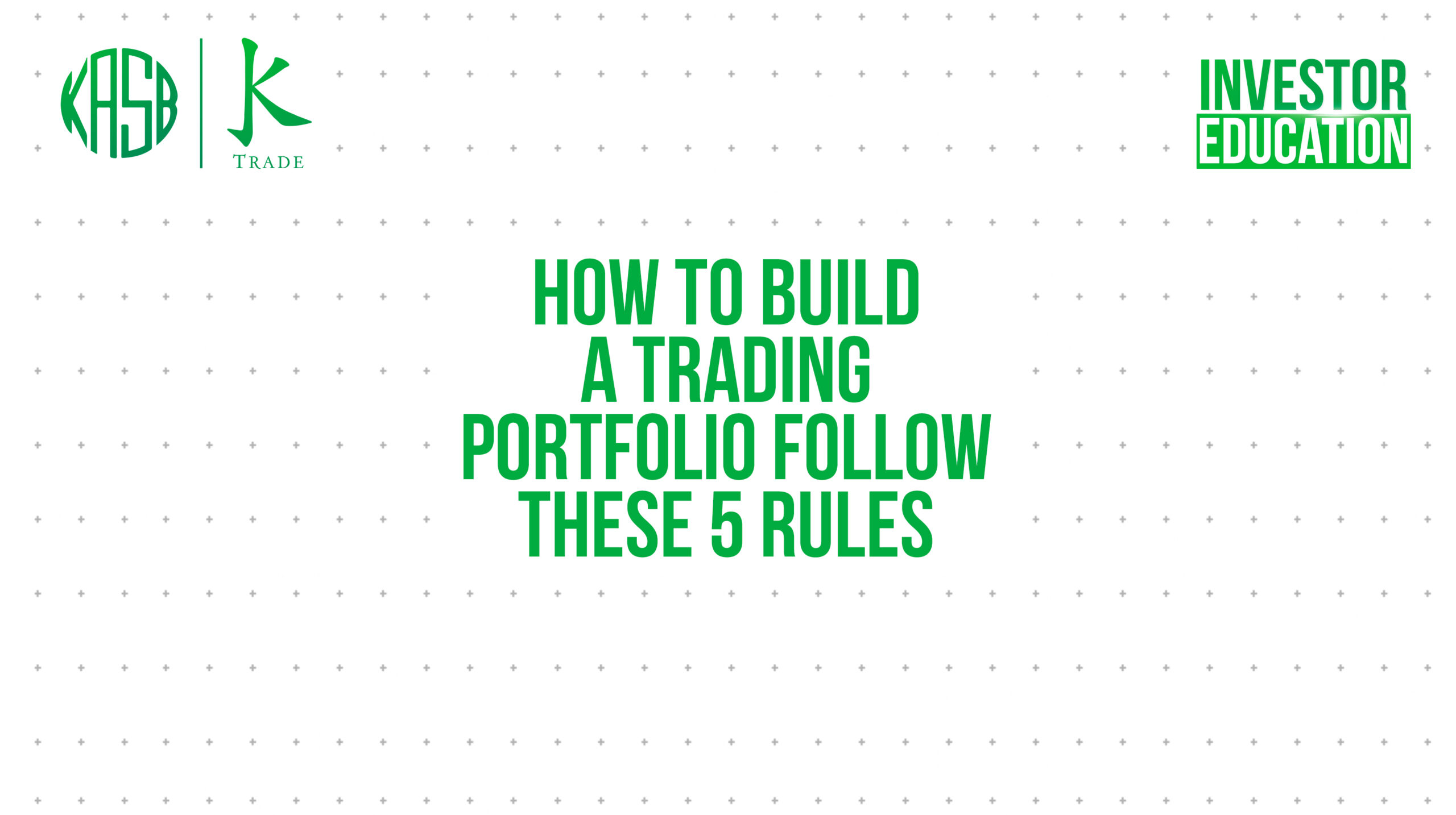 How To Build A Trading Portfolio scaled